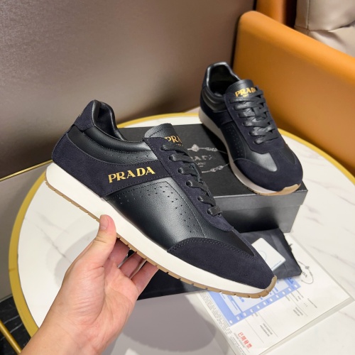 Replica Prada Casual Shoes For Men #1244685 $80.00 USD for Wholesale