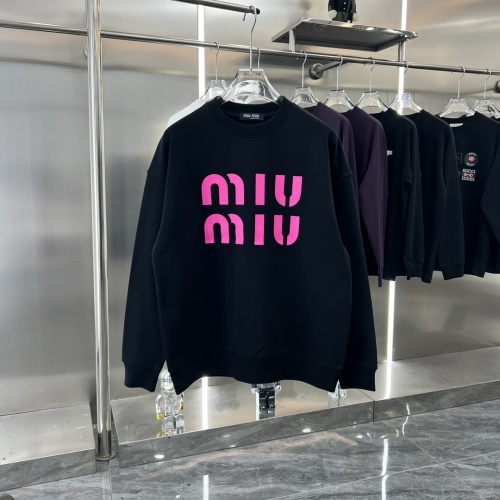 Wholesale MIU MIU Hoodies Long Sleeved For Unisex #1244732 $48.00 USD, Wholesale Quality Replica MIU MIU Hoodies