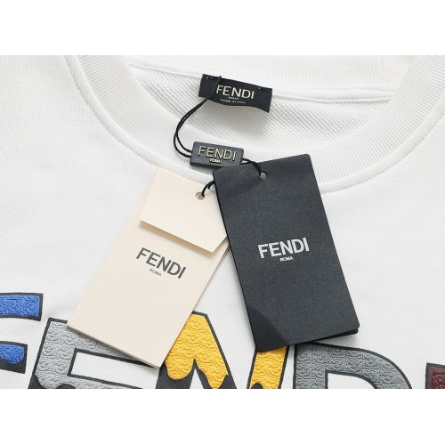 Replica Fendi Hoodies Long Sleeved For Unisex #1244752 $48.00 USD for Wholesale