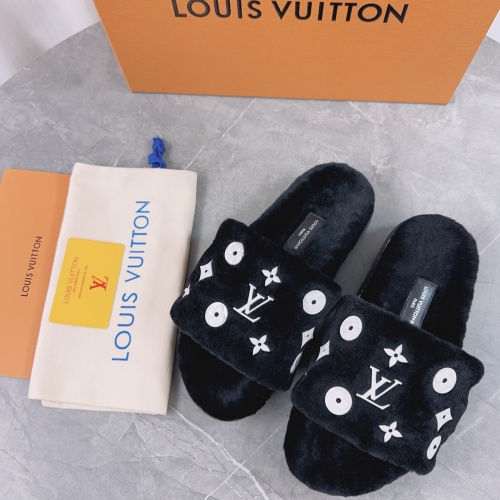 Replica Louis Vuitton Slippers For Women #1244754 $98.00 USD for Wholesale