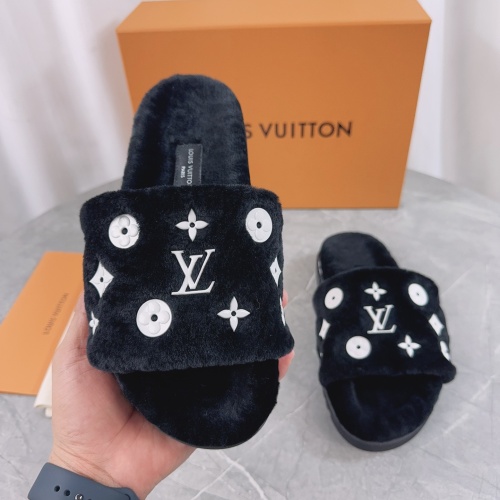 Replica Louis Vuitton Slippers For Women #1244754 $98.00 USD for Wholesale