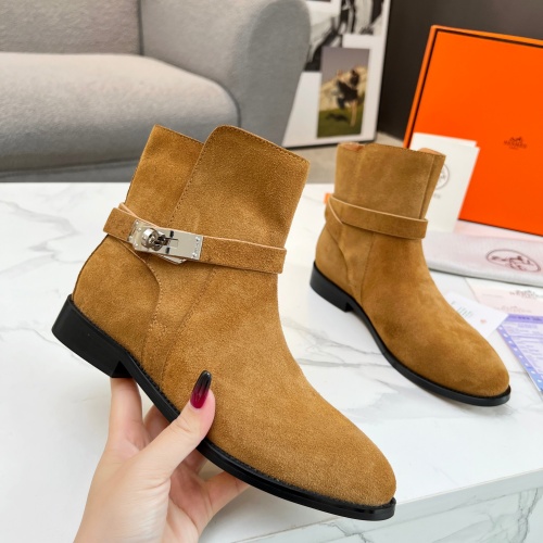 Wholesale Hermes Boots For Women #1244803 $98.00 USD, Wholesale Quality Replica Hermes Boots