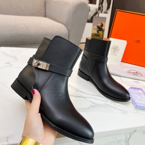 Wholesale Hermes Boots For Women #1244805 $98.00 USD, Wholesale Quality Replica Hermes Boots