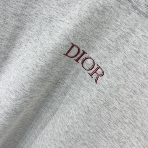 Replica Christian Dior T-Shirts Long Sleeved For Unisex #1244822 $42.00 USD for Wholesale