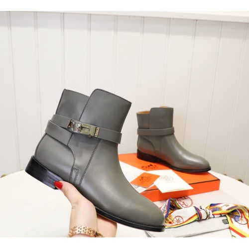 Wholesale Hermes Boots For Women #1244826 $98.00 USD, Wholesale Quality Replica Hermes Boots