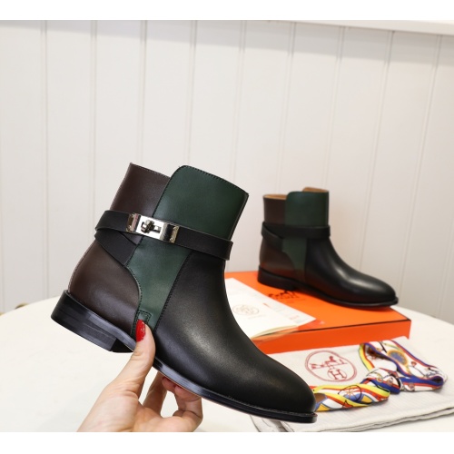 Wholesale Hermes Boots For Women #1244828 $98.00 USD, Wholesale Quality Replica Hermes Boots