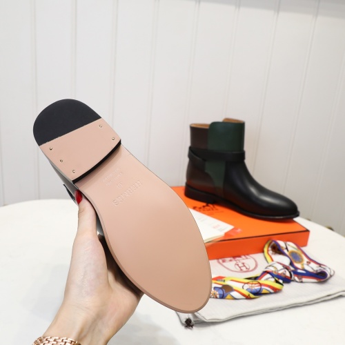 Replica Hermes Boots For Women #1244828 $98.00 USD for Wholesale