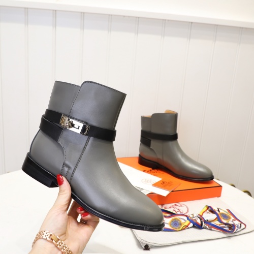 Wholesale Hermes Boots For Women #1244829 $98.00 USD, Wholesale Quality Replica Hermes Boots