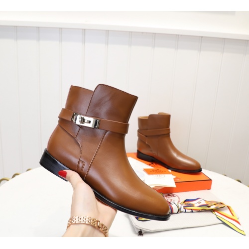 Wholesale Hermes Boots For Women #1244832 $98.00 USD, Wholesale Quality Replica Hermes Boots