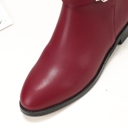 Replica Hermes Boots For Women #1244840 $98.00 USD for Wholesale