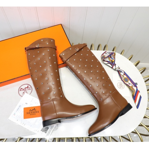 Wholesale Hermes Boots For Women #1244853 $132.00 USD, Wholesale Quality Replica Hermes Boots