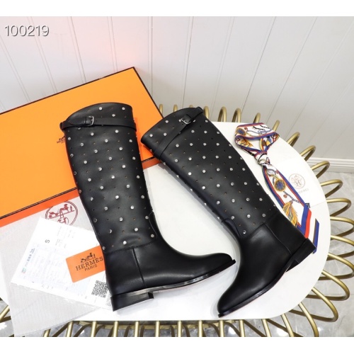 Wholesale Hermes Boots For Women #1244854 $132.00 USD, Wholesale Quality Replica Hermes Boots