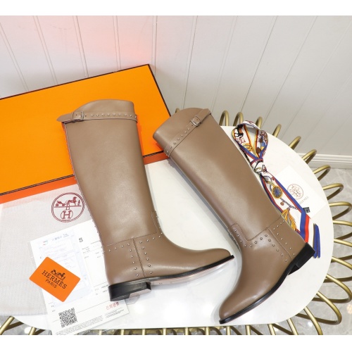 Wholesale Hermes Boots For Women #1244857 $118.00 USD, Wholesale Quality Replica Hermes Boots