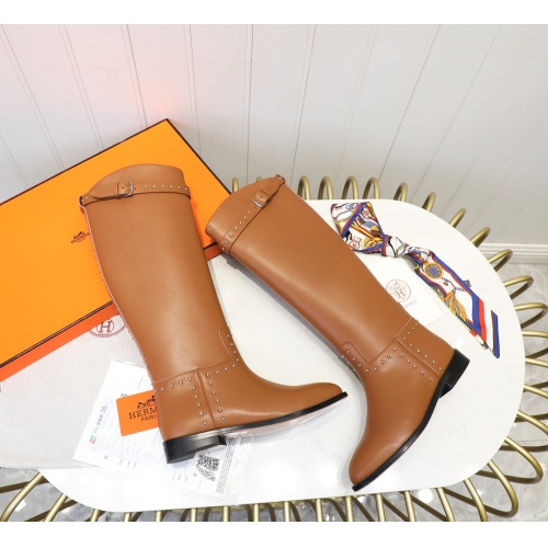 Wholesale Hermes Boots For Women #1244858 $118.00 USD, Wholesale Quality Replica Hermes Boots