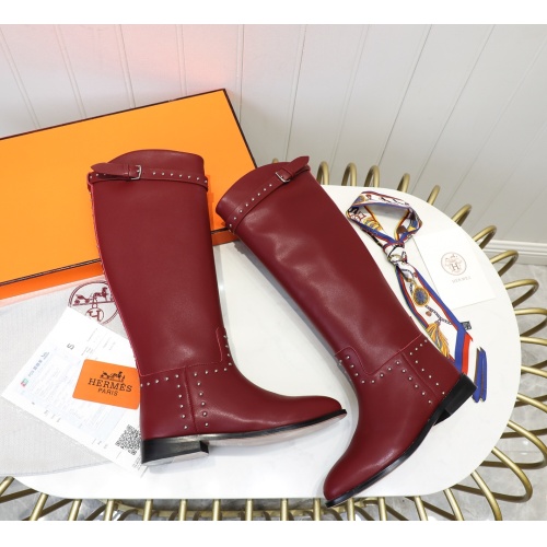 Wholesale Hermes Boots For Women #1244860 $118.00 USD, Wholesale Quality Replica Hermes Boots