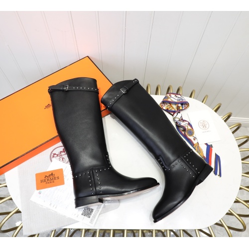 Wholesale Hermes Boots For Women #1244862 $118.00 USD, Wholesale Quality Replica Hermes Boots