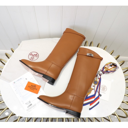 Wholesale Hermes Boots For Women #1244869 $112.00 USD, Wholesale Quality Replica Hermes Boots