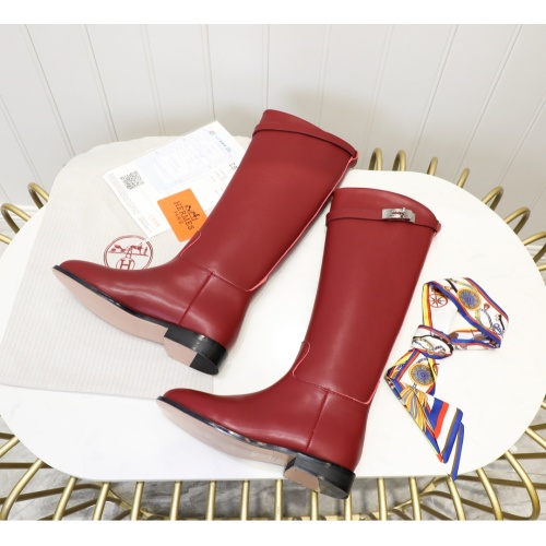 Wholesale Hermes Boots For Women #1244870 $112.00 USD, Wholesale Quality Replica Hermes Boots