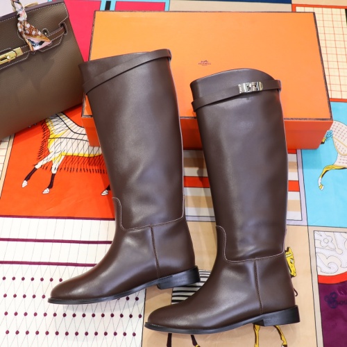 Wholesale Hermes Boots For Women #1244878 $112.00 USD, Wholesale Quality Replica Hermes Boots