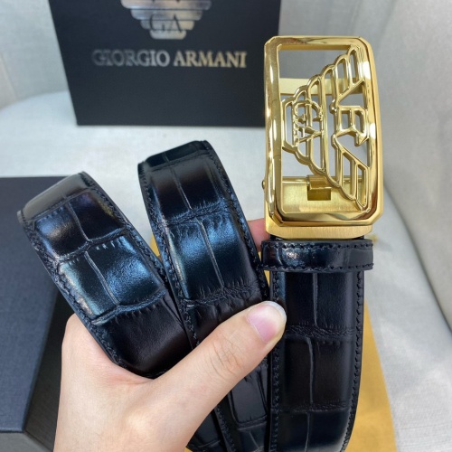 Replica Armani AAA Quality Belts For Men #1244885 $60.00 USD for Wholesale