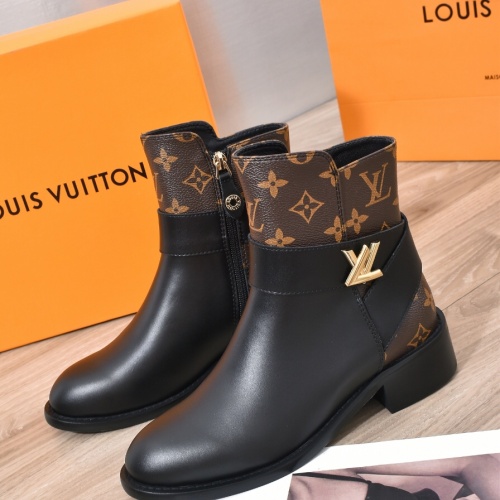 Wholesale Louis Vuitton Boots For Women #1244891 $98.00 USD, Wholesale Quality Replica Louis Vuitton Boots