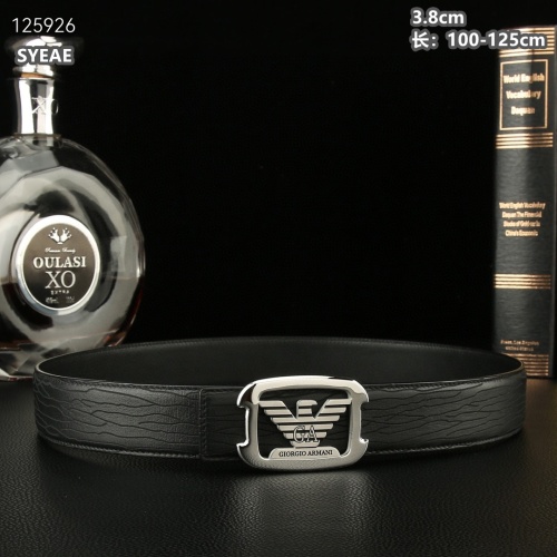 Replica Armani AAA Quality Belts For Men #1244898 $60.00 USD for Wholesale