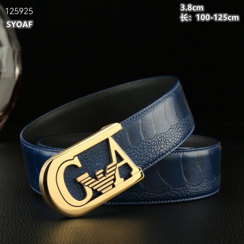 Wholesale Armani AAA Quality Belts For Men #1244901 $64.00 USD, Wholesale Quality Replica Armani AAA Quality Belts