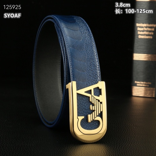 Replica Armani AAA Quality Belts For Men #1244901 $64.00 USD for Wholesale