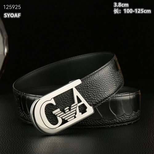 Replica Armani AAA Quality Belts For Men #1244902 $64.00 USD for Wholesale