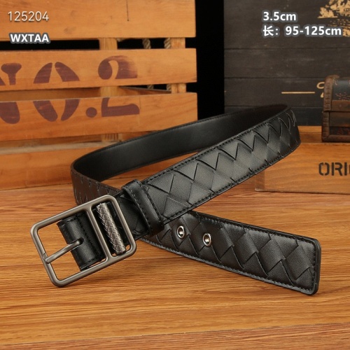 Replica Bottega Veneta AAA Quality Belts In Black For Men #1244926 $45.00 USD for Wholesale