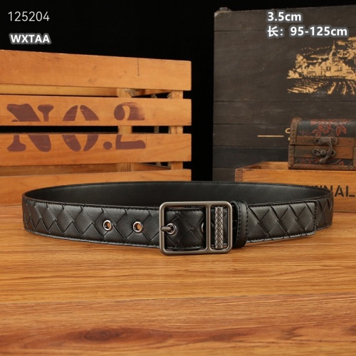 Replica Bottega Veneta AAA Quality Belts In Black For Men #1244926 $45.00 USD for Wholesale