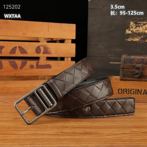 Wholesale Bottega Veneta AAA Quality Belts In Brown For Men #1244928 $45.00 USD, Wholesale Quality Replica Bottega Veneta AAA Belts