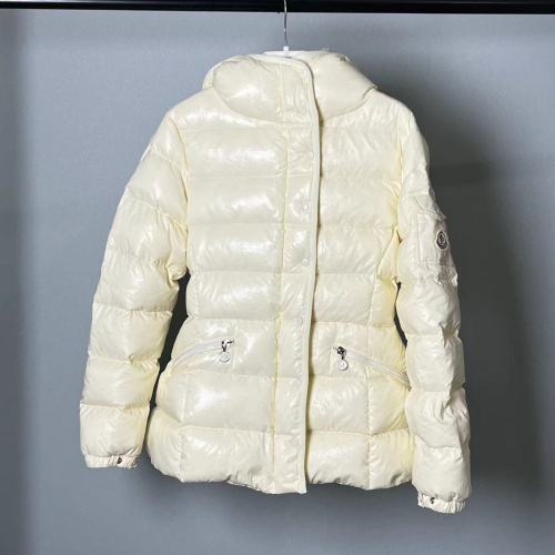 Wholesale Moncler Down Feather Coat Long Sleeved For Women #1245018 $170.00 USD, Wholesale Quality Replica Moncler Down Feather Coat