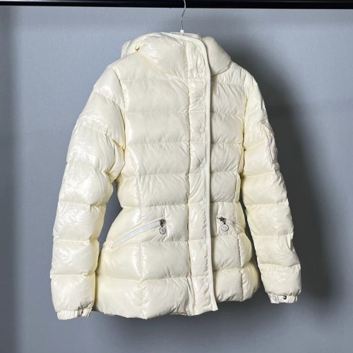 Replica Moncler Down Feather Coat Long Sleeved For Women #1245018 $170.00 USD for Wholesale