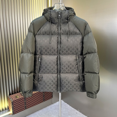 Wholesale Louis Vuitton LV Down Feather Coat Long Sleeved For Men #1245032 $220.00 USD, Wholesale Quality Replica Louis Vuitton LV Down Feather Coat