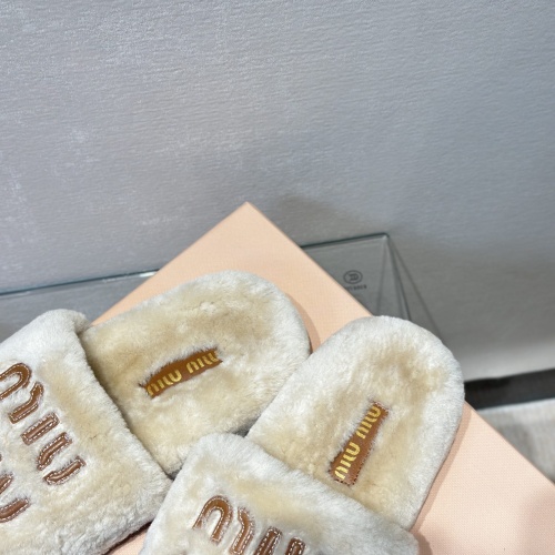 Replica MIU MIU Slippers For Women #1245042 $98.00 USD for Wholesale