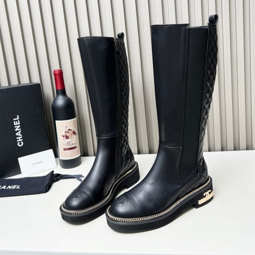 Wholesale Chanel Boots For Women #1245051 $158.00 USD, Wholesale Quality Replica Chanel Boots