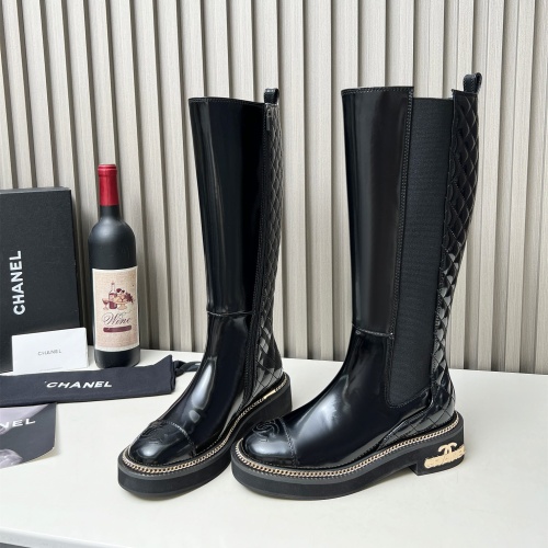 Wholesale Chanel Boots For Women #1245053 $158.00 USD, Wholesale Quality Replica Chanel Boots