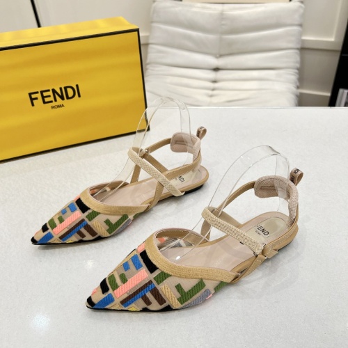 Wholesale Fendi Sandal For Women #1245055 $100.00 USD, Wholesale Quality Replica Fendi Sandal