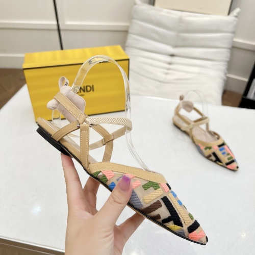 Replica Fendi Sandal For Women #1245055 $100.00 USD for Wholesale