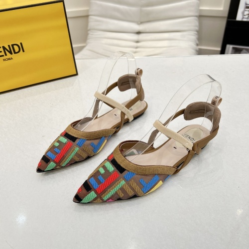 Wholesale Fendi Sandal For Women #1245056 $100.00 USD, Wholesale Quality Replica Fendi Sandal