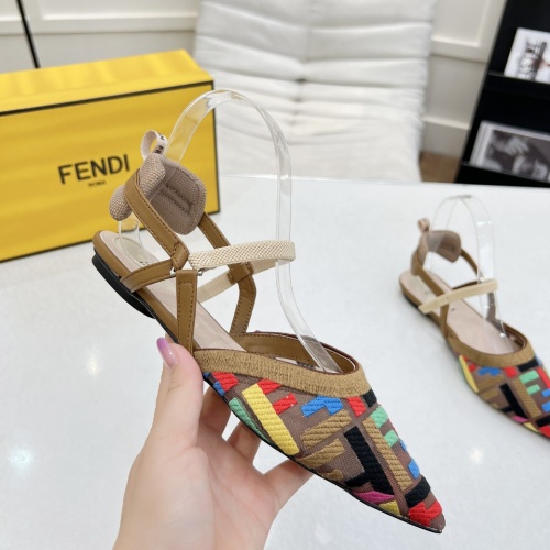 Replica Fendi Sandal For Women #1245056 $100.00 USD for Wholesale