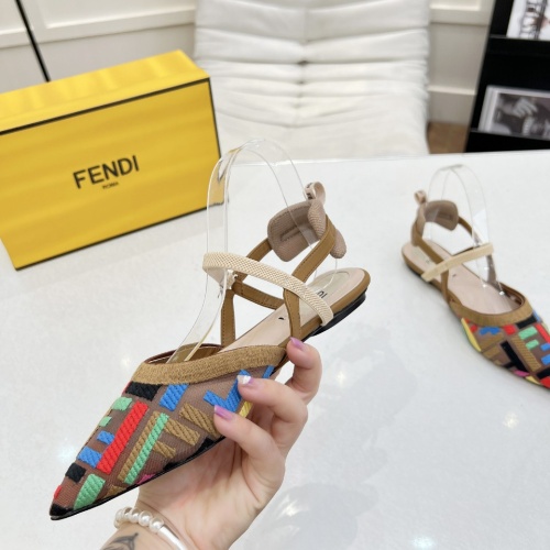 Replica Fendi Sandal For Women #1245056 $100.00 USD for Wholesale