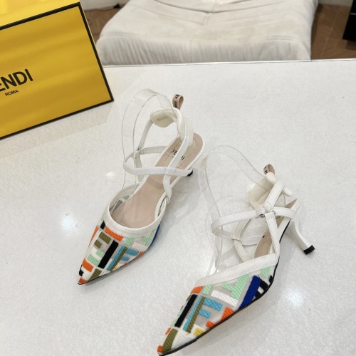 Wholesale Fendi Sandal For Women #1245058 $100.00 USD, Wholesale Quality Replica Fendi Sandal