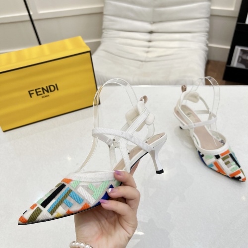 Replica Fendi Sandal For Women #1245058 $100.00 USD for Wholesale