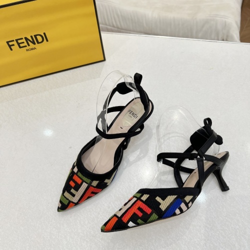 Wholesale Fendi Sandal For Women #1245061 $100.00 USD, Wholesale Quality Replica Fendi Sandal