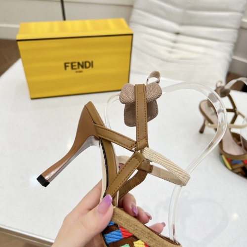 Replica Fendi Sandal For Women #1245064 $100.00 USD for Wholesale