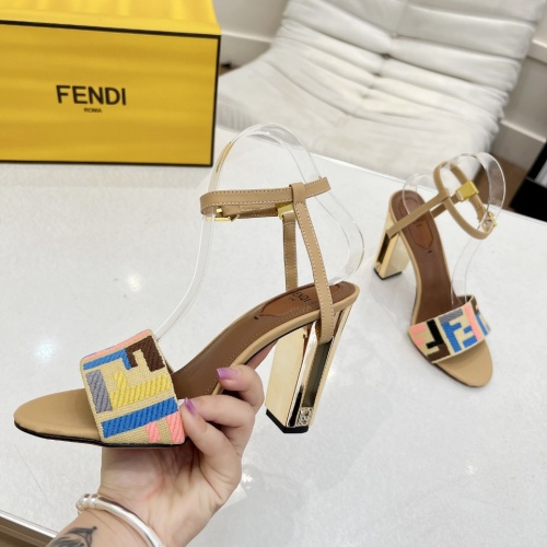 Replica Fendi Sandal For Women #1245067 $100.00 USD for Wholesale