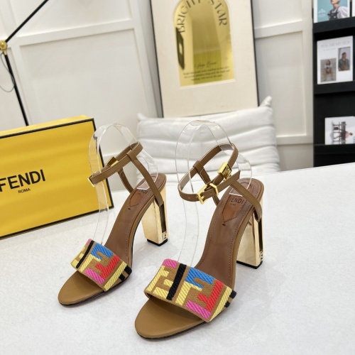 Wholesale Fendi Sandal For Women #1245068 $100.00 USD, Wholesale Quality Replica Fendi Sandal