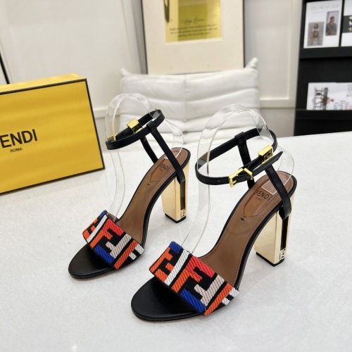 Wholesale Fendi Sandal For Women #1245069 $100.00 USD, Wholesale Quality Replica Fendi Sandal